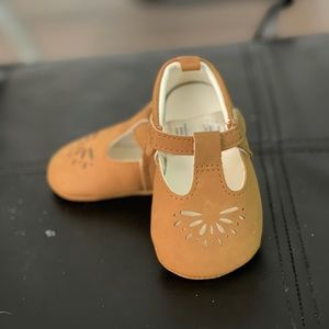 Tan Baby Shoes 3-6M